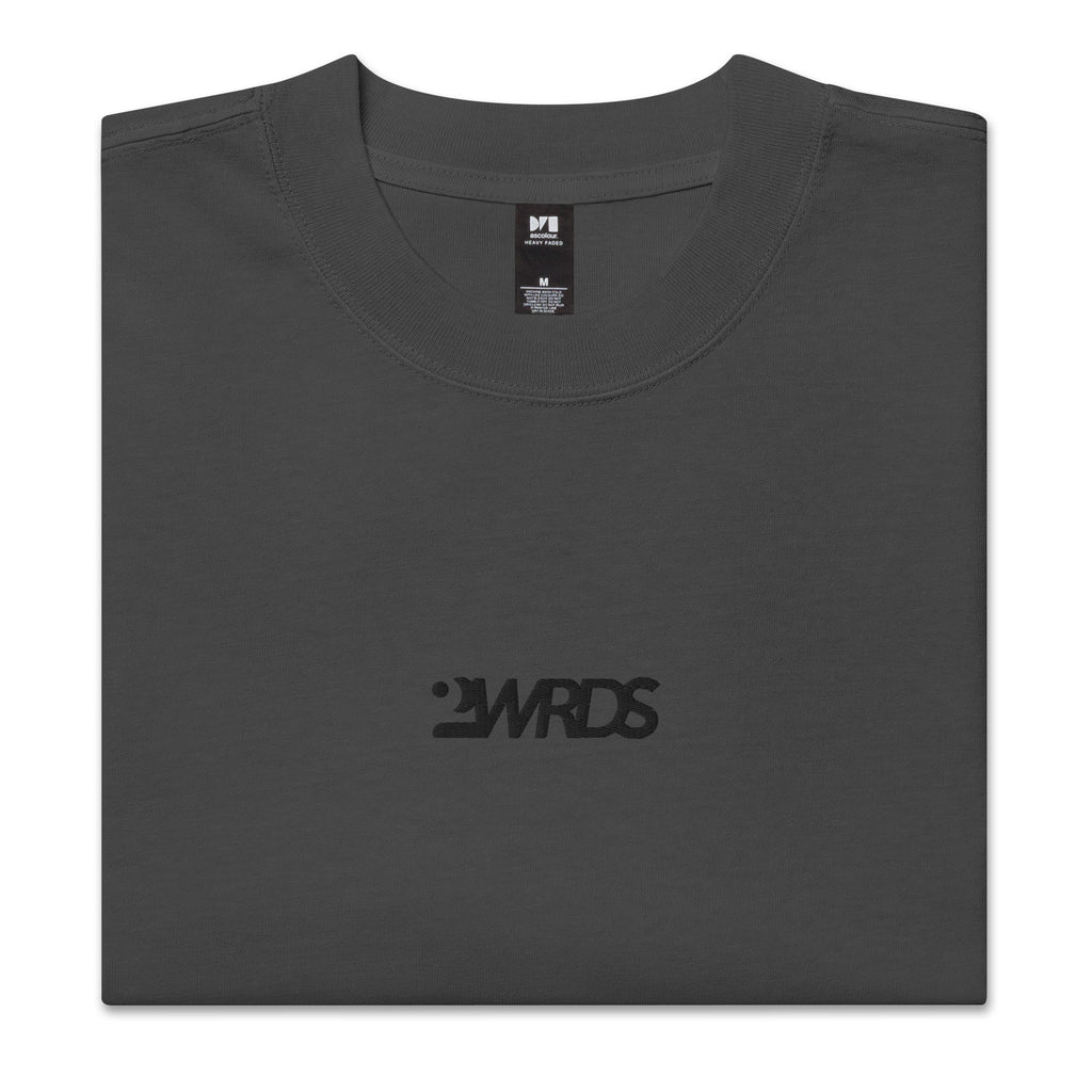 Oversized 2WRDS Tee